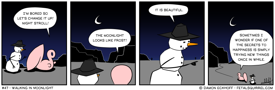 Walking in Moonlight