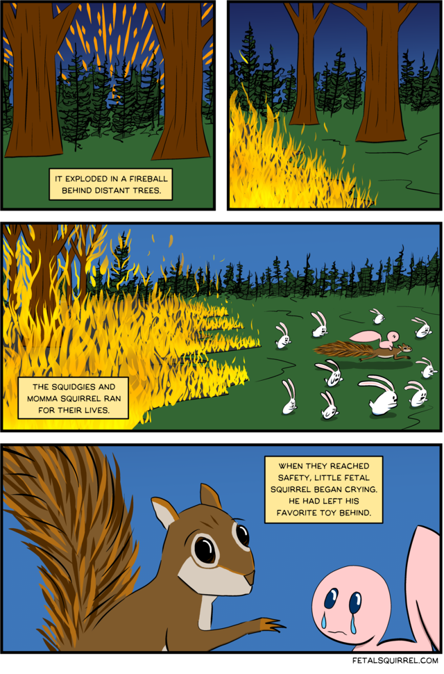 A Squirrel is Born â€” Forest Fireball